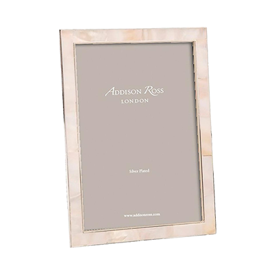 Addison Ross Ltd Mother Of Pearl Photo Frame In Multi