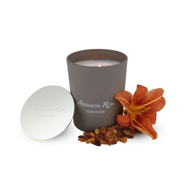 Addison Ross Ltd Shanghai Amber Scented Candle In Gray
