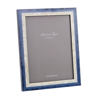 Addison Ross Ltd Blue Studio Mother Of Pearl Marquetry Frame In Blue