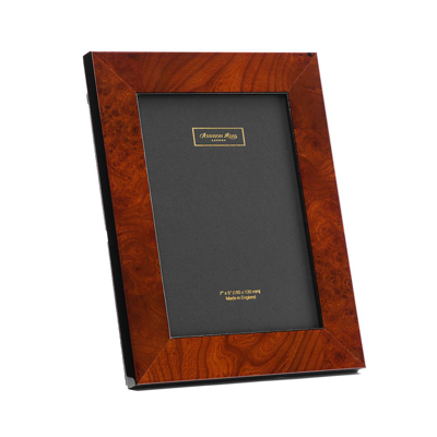 Addison Ross Ltd Walnut Poplar Photo Frame In Brown