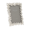 Addison Ross Ltd Silver & White Flower Frame In White