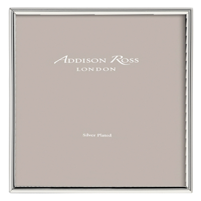 Addison Ross Ltd Fine Edged Square Silver Photo Frame In Blue