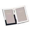 Addison Ross Ltd 15mm Double Silver Frame With Squared Corners In Silver