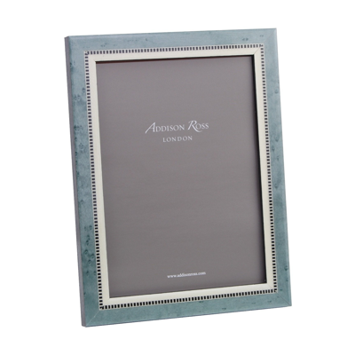 Addison Ross Ltd Miki Blue Marquetry Frame