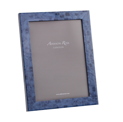 Addison Ross Ltd Sapphire Poplar Veneer Frame In Blue
