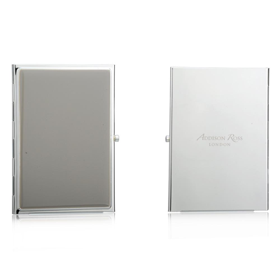 Addison Ross Ltd Chiffon & Silver Plate Travel Frame