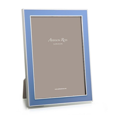 Addison Ross Ltd Periwinkle Blue Enamel & Silver Frame