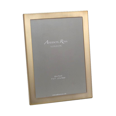 Addison Ross Ltd Matte Gold Frame With Squared Corners
