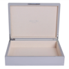Addison Ross Ltd Large Chiffon Lacquer Box With Silver