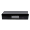 ADDISON ROSS LTD BLACK LACQUER BOX WITH SILVER