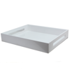 Addison Ross Ltd White Medium Lacquered Serving Tray In White