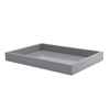 Addison Ross Ltd Chiffon Grey Small Lacquered Tray In Grey