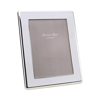 Addison Ross Ltd White Enamel & Silver Curve Frame In White