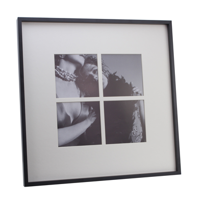 Addison Ross Ltd Nine Aperture Black Wall Hanging Frame