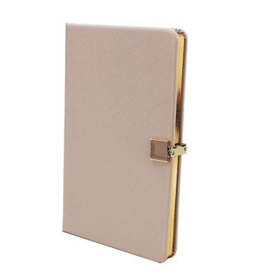 Addison Ross Ltd Grey & Gold Notebook In Gray