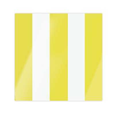 Addison Ross Ltd Uk Yellow & White Lacquer Placemats – Set Of 4