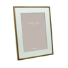 ADDISON ROSS LTD MATTE GOLD PHOTO FRAME WITH MOUNT