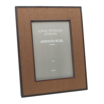 Addison Ross Ltd Uk Almond Rattan Frame In Brown