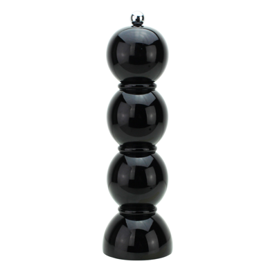 Addison Ross Trade Uk Black Bobbin Salt Or Pepper Mill Grinder