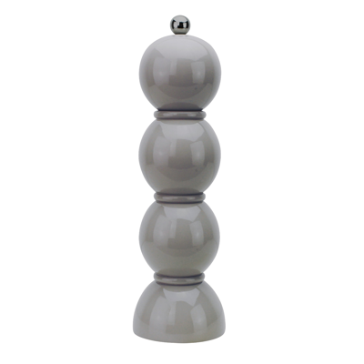 Addison Ross Trade Uk Grey Bobbin Salt Or Pepper Mill In Grey