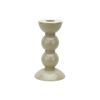 Addison Ross Trade Uk Medium Cappuccino Bobbin Candlestick - 14cm