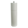 ADDISON ROSS TRADE UK WHITE ROUND COLUMN SALT OR PEPPER GRINDER