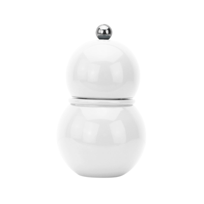 Addison Ross Trade Uk White Chubbie Salt & Pepper Mill