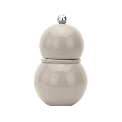 Addison Ross Trade Uk Cappuccino Chubbie Salt & Pepper Mill In Gray