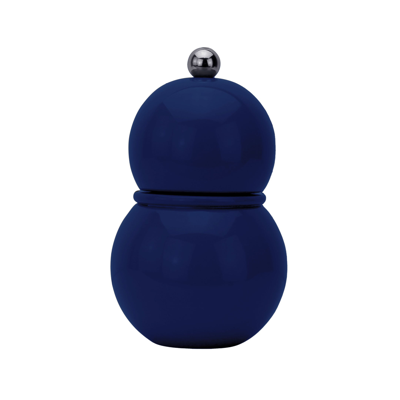 Addison Ross Trade Uk Navy  Chubbie Salt & Pepper Mill In Blue