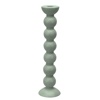 Addison Ross Trade Uk Extra Tall Sage Bobbin Candlestick - 33cm