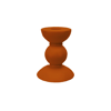 Addison Ross Trade Uk Small Orange Bobbin Candlestick - 10cm