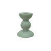 Addison Ross Trade Uk Small Sage Bobbin Candlestick - 10cm