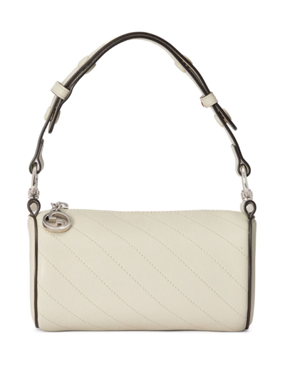 Gucci Small Blondie Shoulder Bag In White