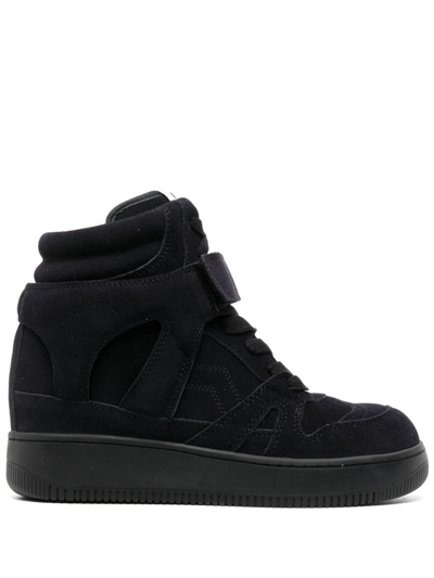 Isabel Marant Sneakers Mit Logo-patch In Black