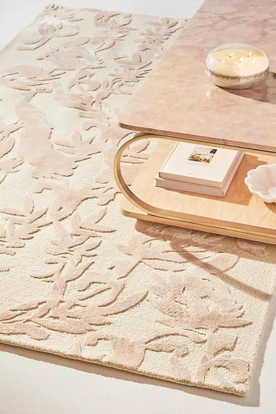 Anthropologie Hand-woven Lilly Rug