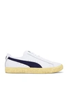 Puma Sneakers In White,clyde Vintage