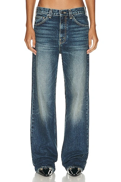 Nili Lotan Mitchell Wide Leg In Simon Wash