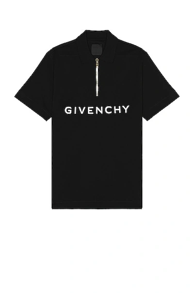 Givenchy Classic Polo In Black