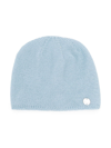 Paz Rodriguez Button-detail Wool Beanie In Blue