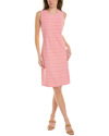 J.mclaughlin J. Mclaughlin Sophia Catalina Cloth Midi Dress In Pink