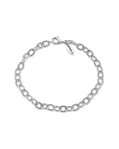 Samuel B. Silver Link Bracelet