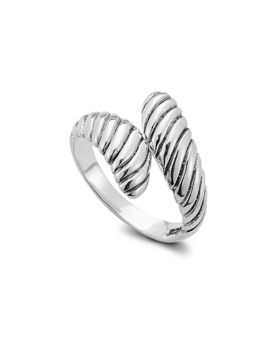 Samuel B. Silver Bypass Ring