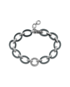 Samuel B. Sterling Silver Ceramic Link Bracelet