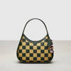 Coach Ergo Bag In Woven Checkerboard Upcrafted Leather