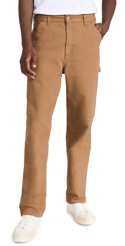 Carhartt Single Knee Pants In Hamilton Brown