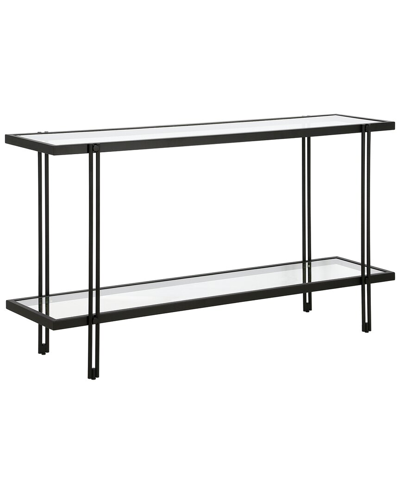 Abraham + Ivy Inez 55in Blackened Bronze Console Table