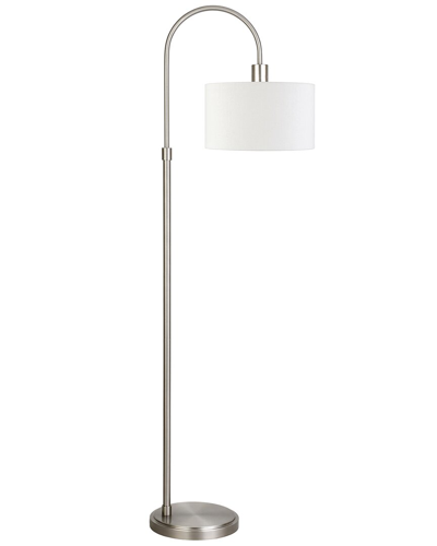 Abraham + Ivy Veronica Silver Arc Floor Lamp