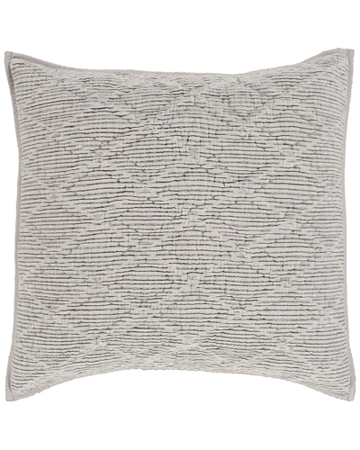 Surya Tatum Light Gray Euro Sham In Grey