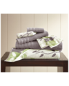 Modern Threads 6pc Vines Yarn Dyed Towel Set