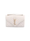 Saint Laurent "envelope" Small Crossbody Bag In Cream